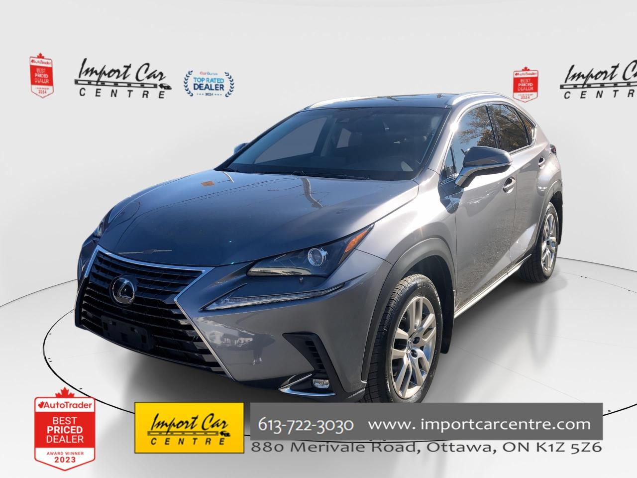 2018 Lexus NX 300 PREMIUM, NULUXE, ROOF, HTD & VENTILATED SEATS, BLI Photo0