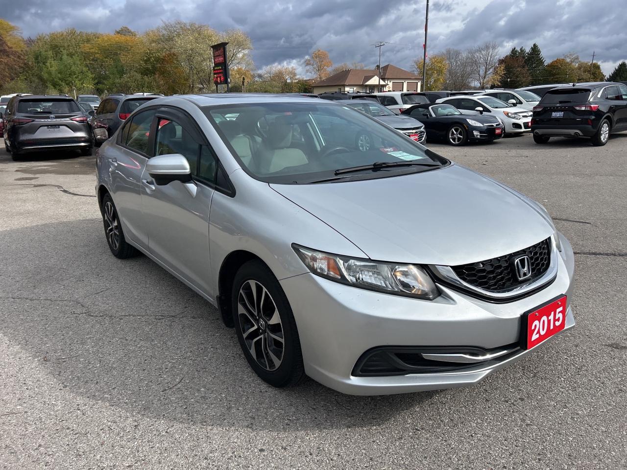 2015 Honda Civic Sedan EX, HEATED SEATS, BACK UP CAMERA, SUNROOF! - Photo #4