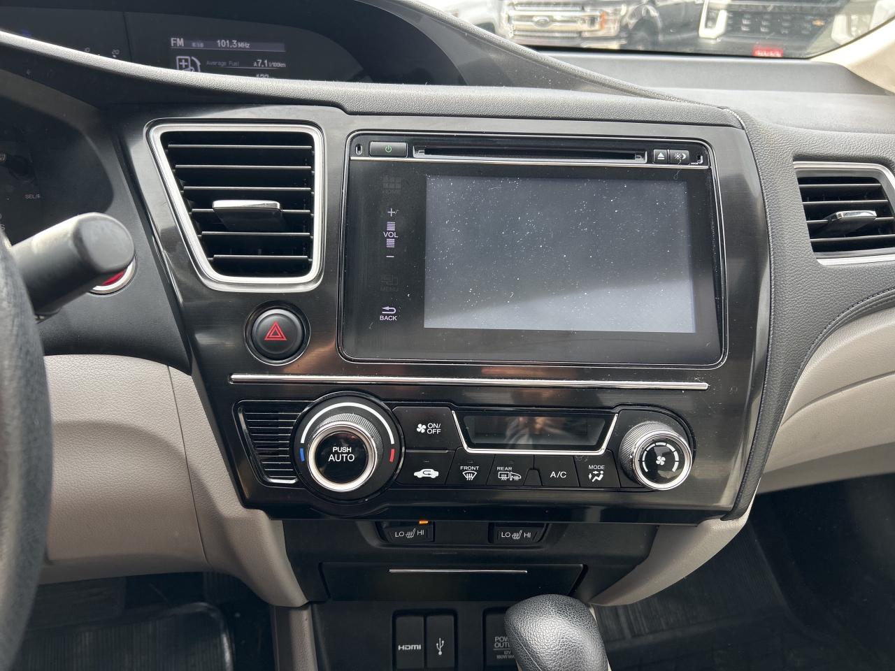 2015 Honda Civic Sedan EX, HEATED SEATS, BACK UP CAMERA, SUNROOF! - Photo #17