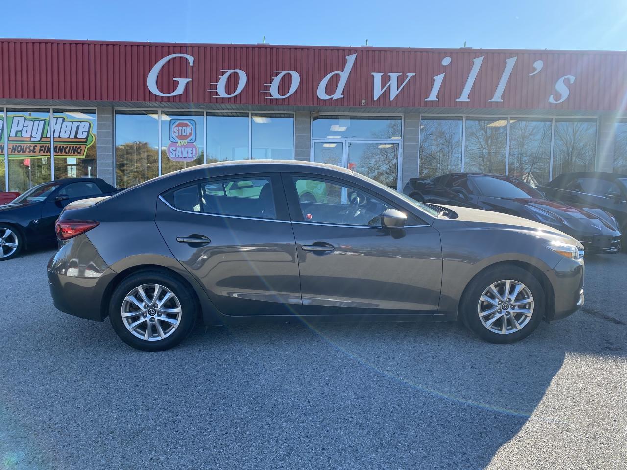 Used 2017 Mazda MAZDA3 GS, SUNROOF, BACK UP CAM, BLIND SPOT MONITORS! for sale in London, ON