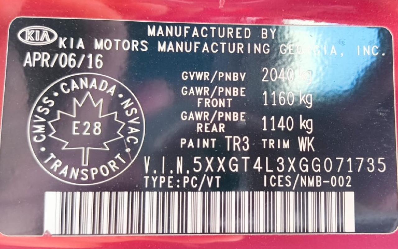 2016 Kia Optima LX 4dr Sedan Automatic Photo