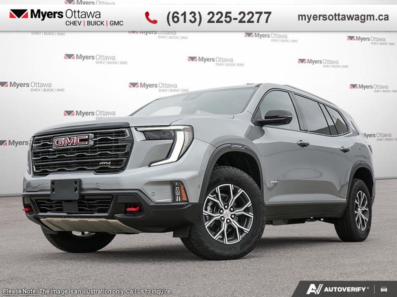 2026 GMC Acadia AT4  AT4- SUNROOF, AWD, STERLING GREY Photo