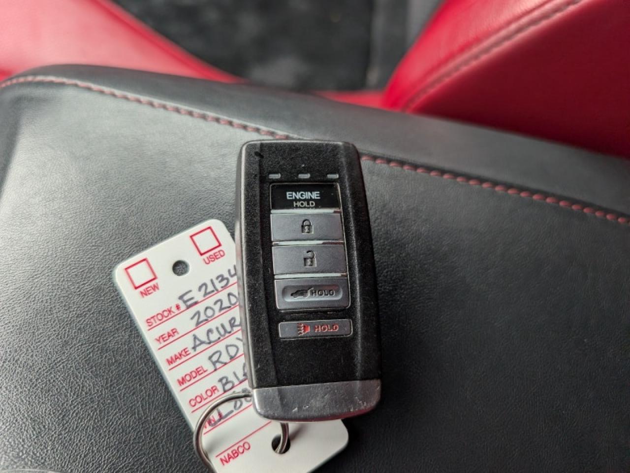 2020 Acura RDX A-Spec AWD  **RED LEATHER - SUNROOF** Photo