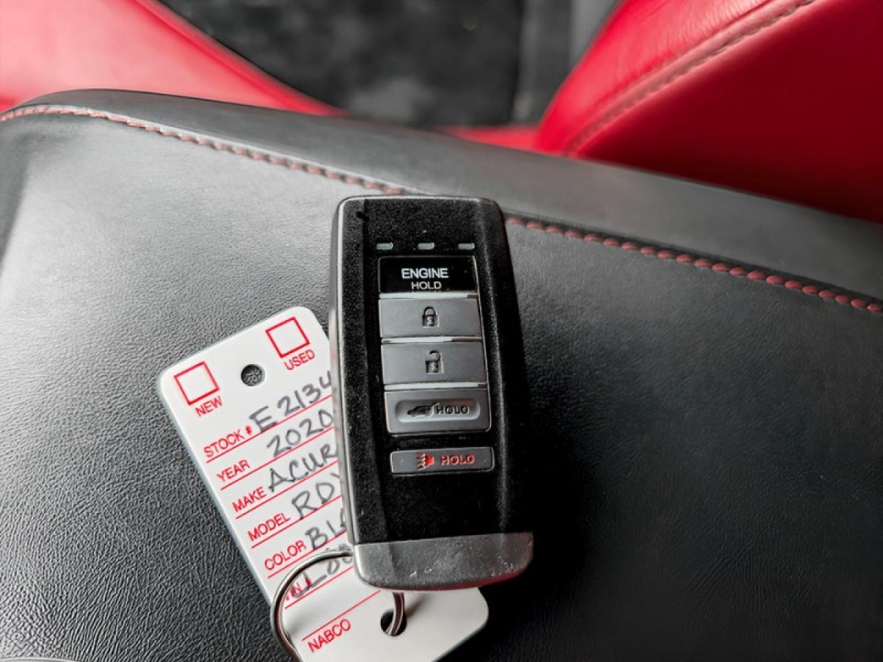 2020 Acura RDX A-Spec AWD  **RED LEATHER - SUNROOF** Photo