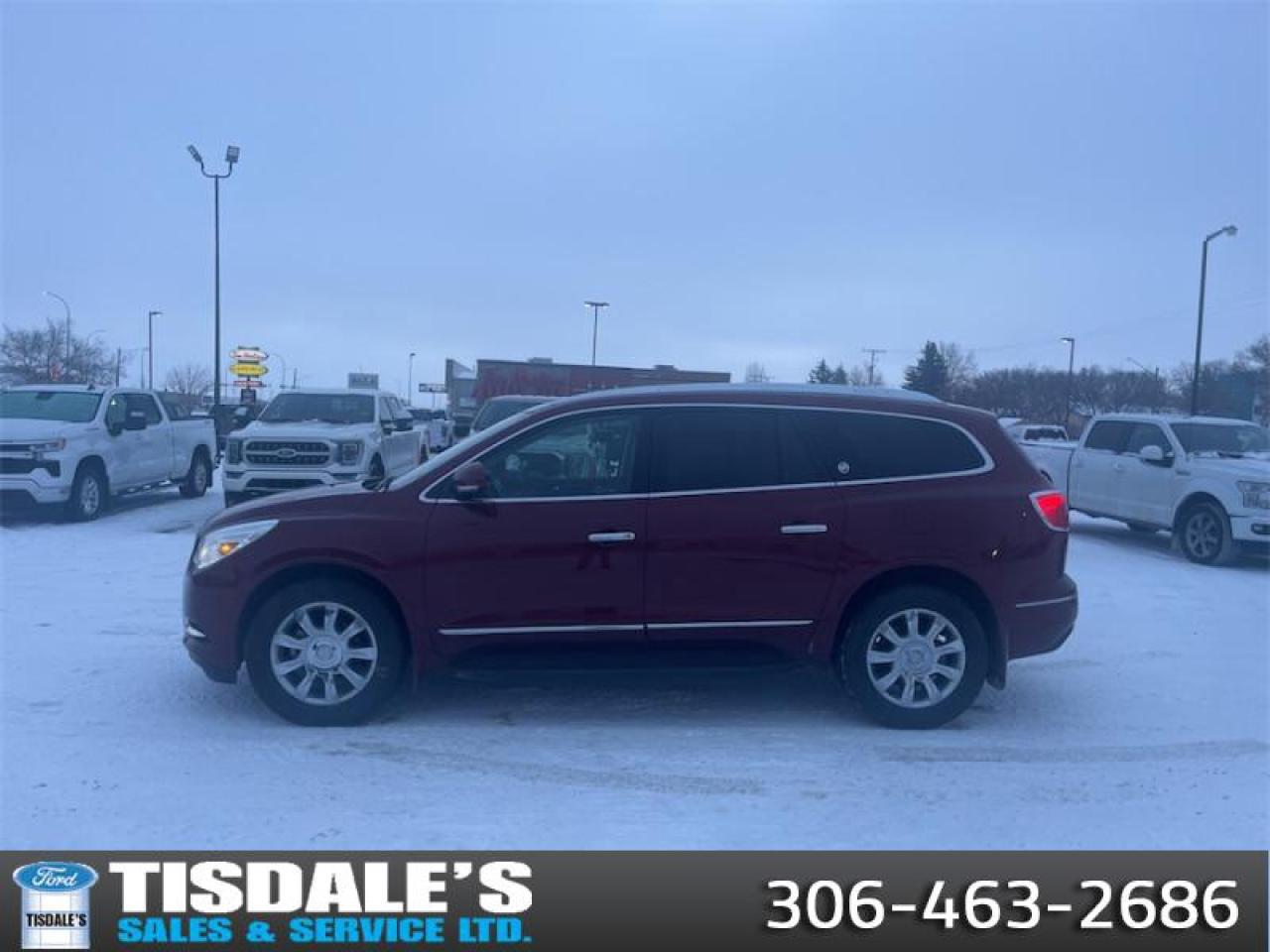 Used 2017 Buick Enclave Premium  - Leather Seats -  Heated Seats for sale in Kindersley, SK