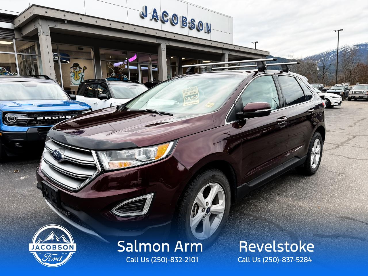 Used 2017 Ford Edge SEL for sale in Salmon Arm, BC