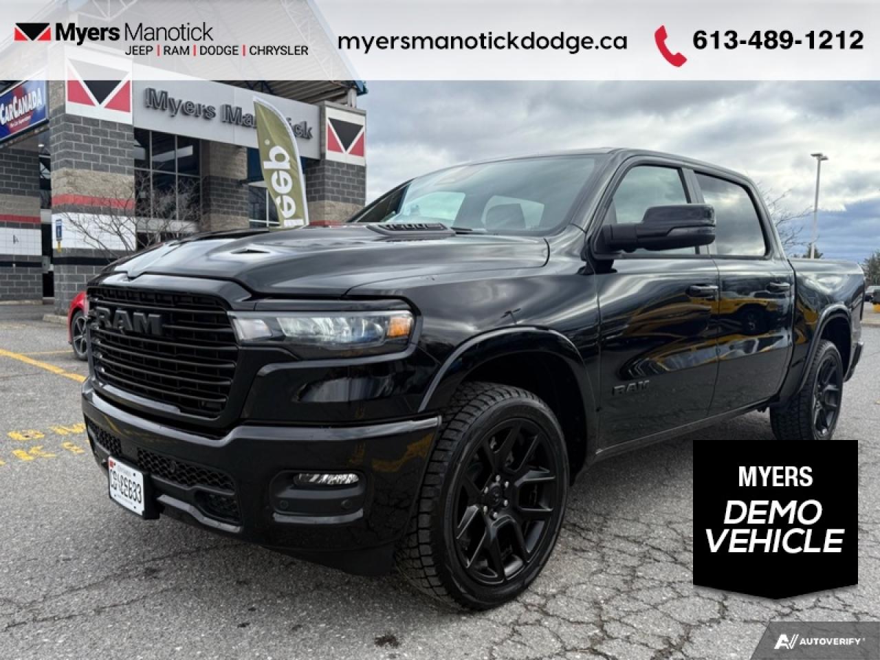 Used 2025 RAM 1500 Laramie  - Leather Seats -  Bucket Seats for sale in Ottawa, ON