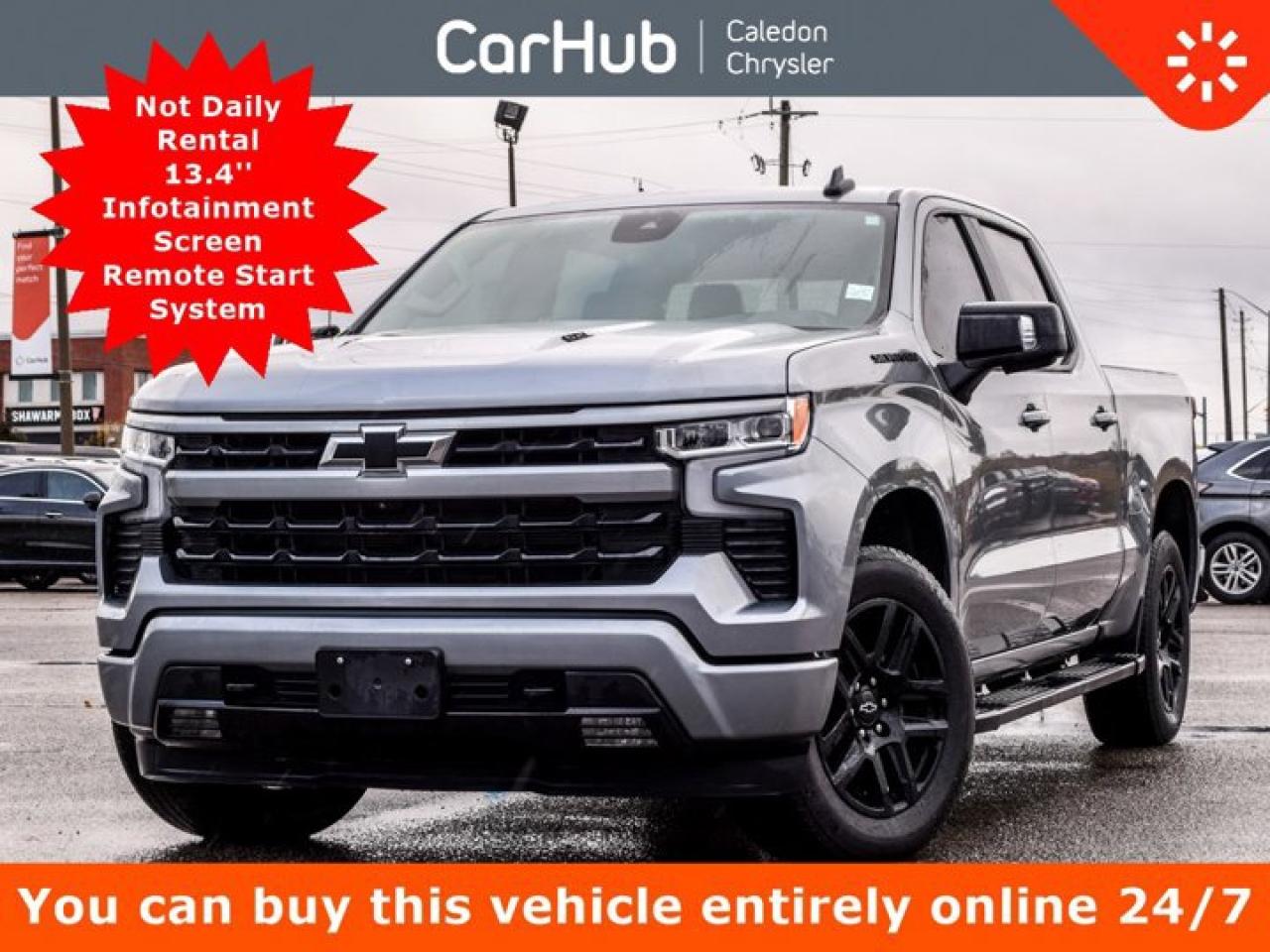 2023 Chevrolet Silverado 1500 RST 4WD Crew Cab 157" 6.2L Leather MultiPro Tailgate Sunroof Photo0