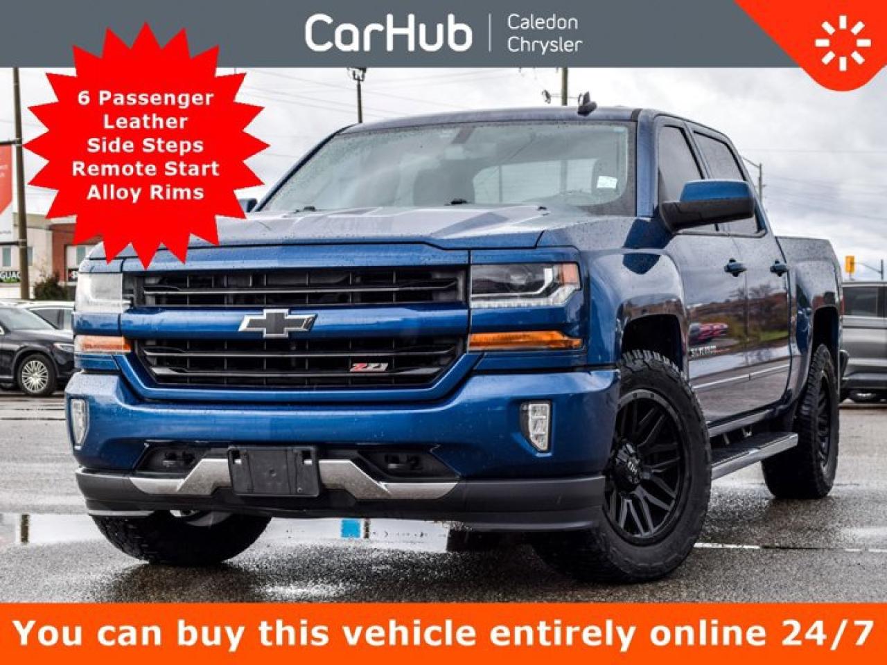 2017 Chevrolet Silverado 1500 LT4WD Crew Cab 143.5" 5.3L 6 Passenger Navi Heated front Seats Photo0