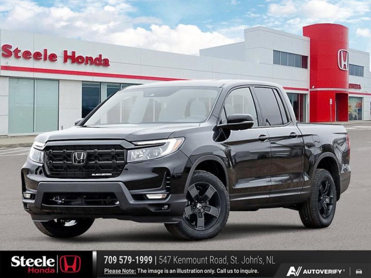 New 2026 Honda Ridgeline Black Edition for sale in St. John's, NL