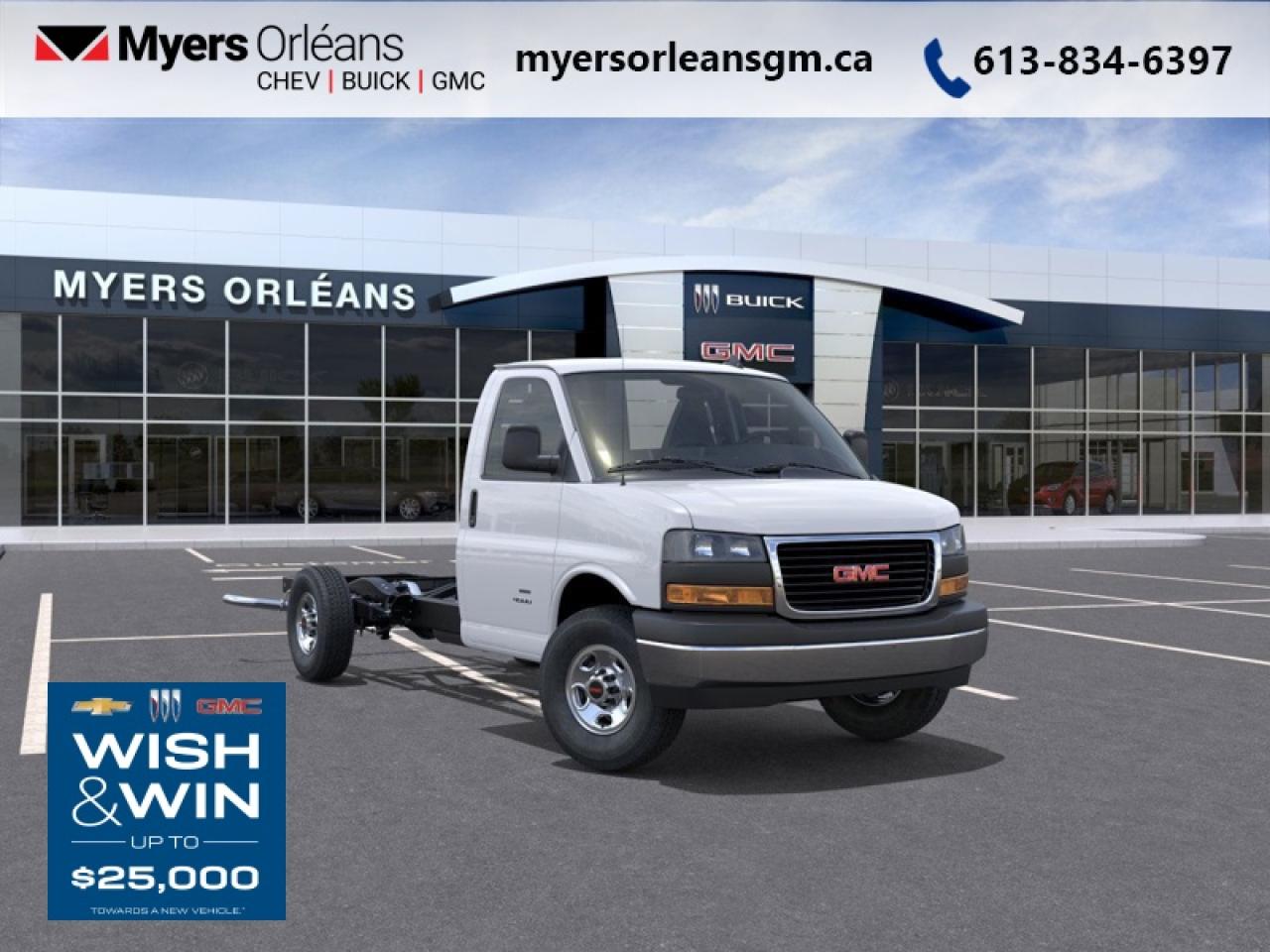 New 2025 GMC Savana Commercial Cutaway 159  - Back-Up Alarm for sale in Orleans, ON