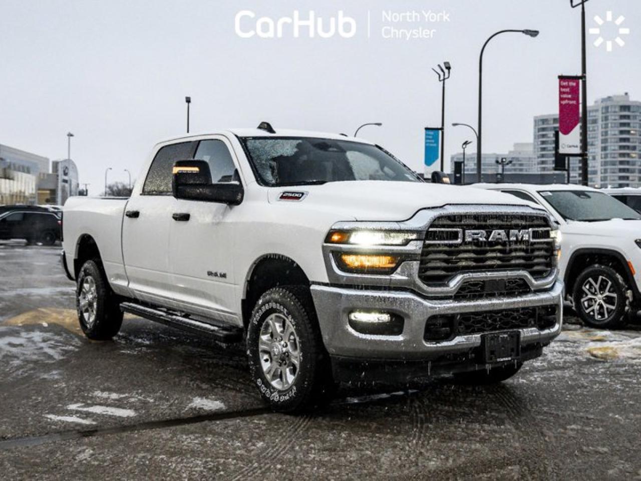 2025 RAM 2500 Big Horn 4x4 Crew Cab 6'4" Box 12'' Screen Navi Remote Start Alpine Audio Photo4