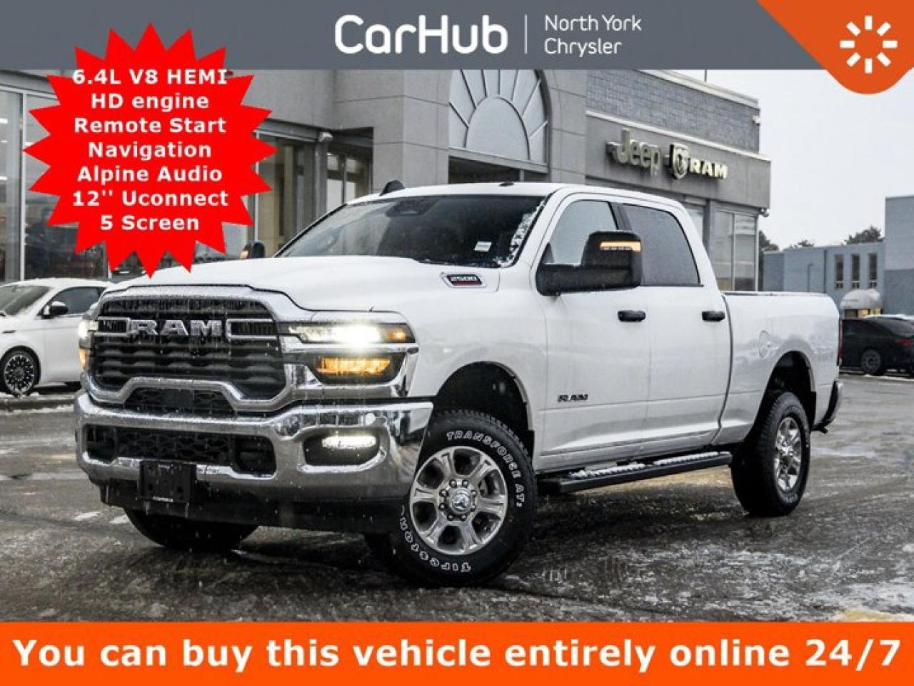 2025 RAM 2500 Big Horn 4x4 Crew Cab 6'4" Box 12'' Screen Navi Remote Start Alpine Audio Photo0