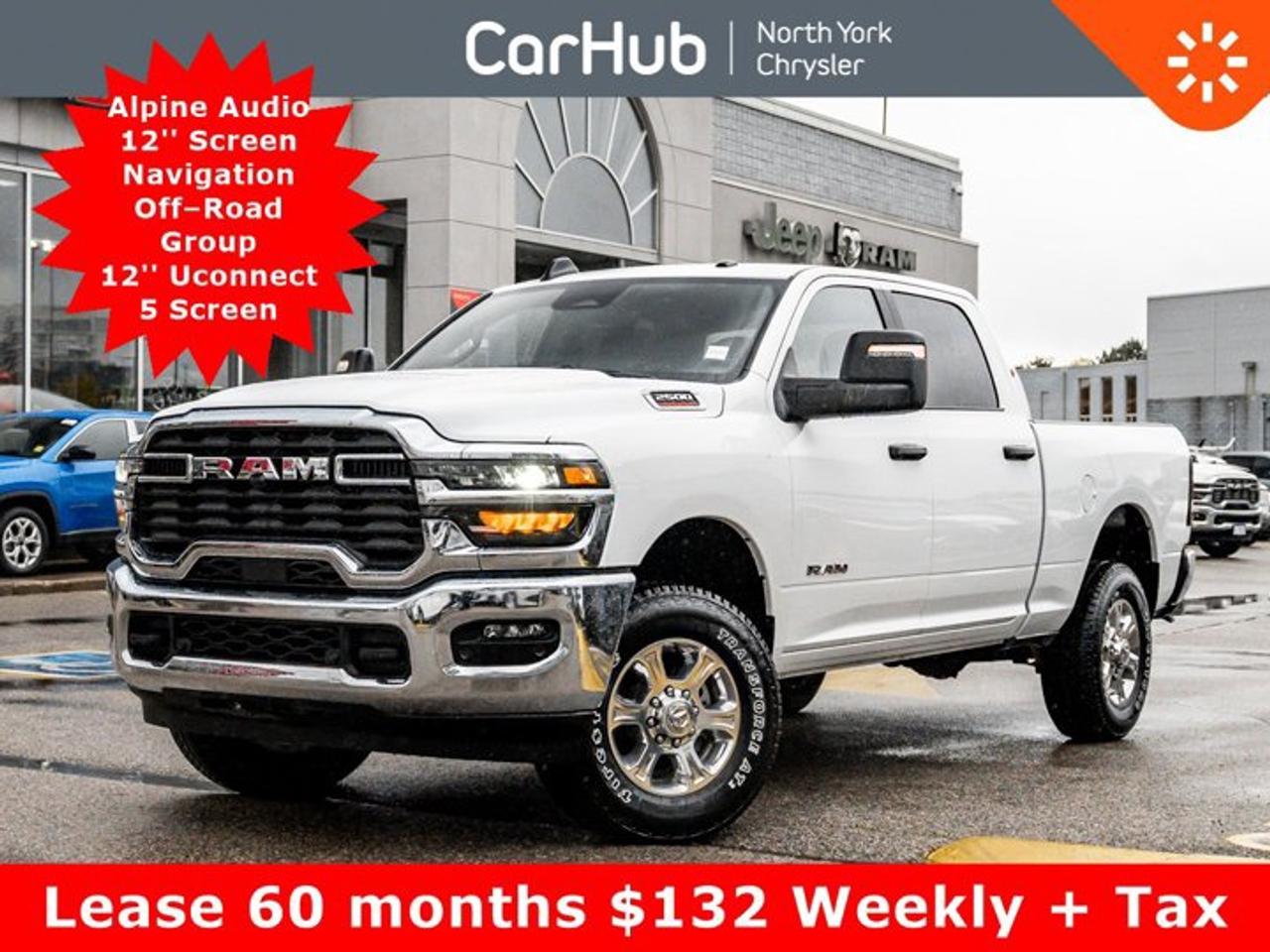 2025 RAM 2500 Big Horn 4x4 Crew Cab 6'4" Box 12'' Screen Navigation Alpine Audio  OffRoad Group Photo0