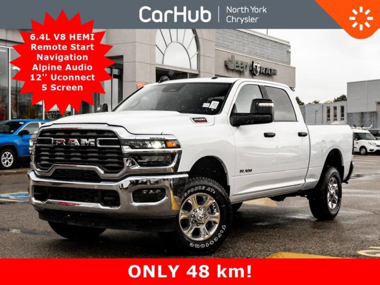 2025 RAM 2500 Big Horn 4x4 Crew Cab 6'4" Box  12'' Screen Navi Remote Start Alpine Audio Photo0