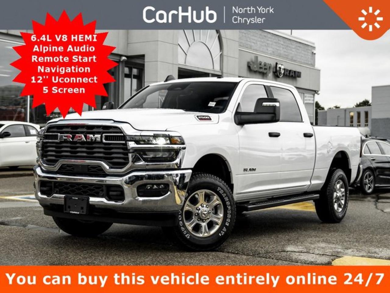 2025 RAM 2500 Big Horn 4x4 Crew Cab 6'4" Box 12'' Screen Navi Remote Start Alpine Audio Photo0