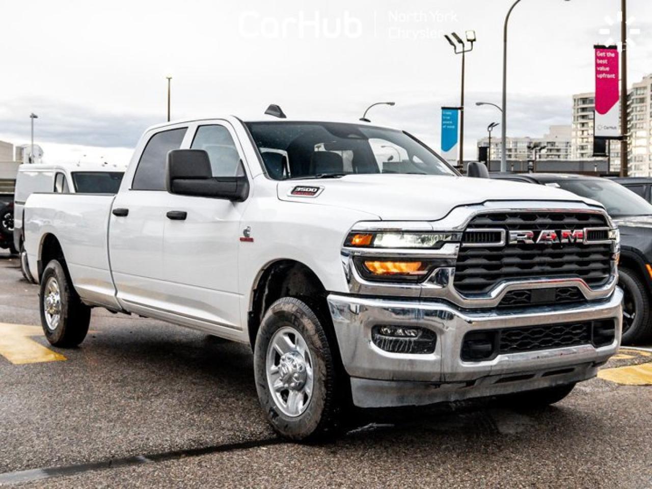 2025 RAM 3500 Tradesman 4x4 Crew Cab 8' Box Chrome Appearance Group  5th Wheel & Gooseneck Towing Prep Group Photo3
