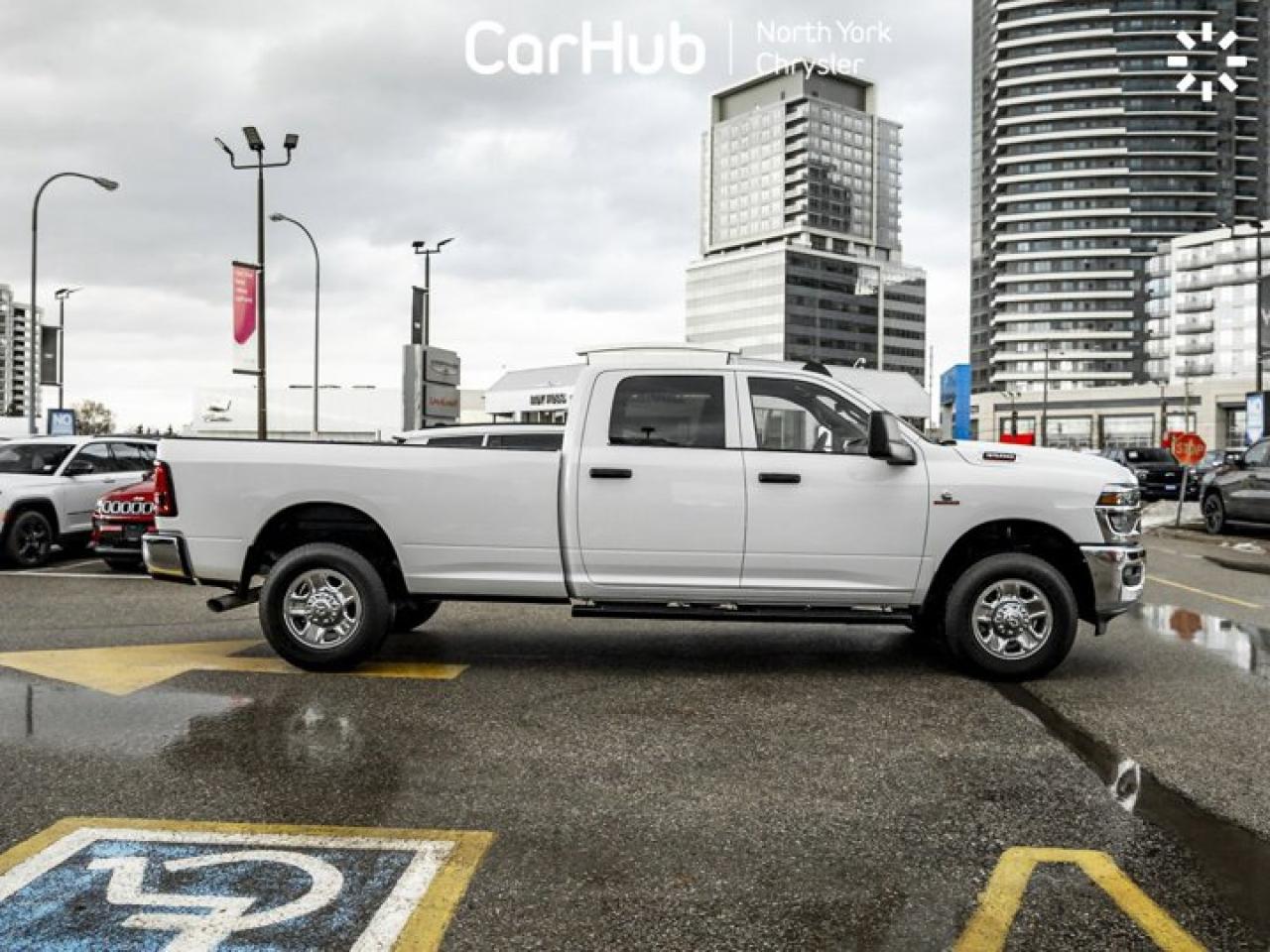 2025 RAM 3500 Tradesman 4x4 Crew Cab 8' Box Chrome Appearance Group  5th Wheel & Gooseneck Towing Prep Group Photo