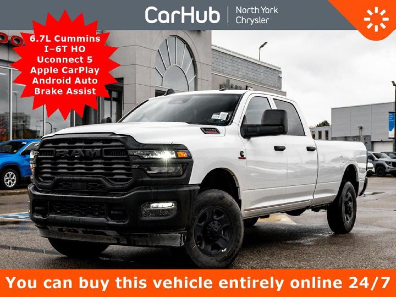 Used 2025 RAM 3500 Tradesman 4x4 Crew Cab 8' Box 6.7L Cummins I6T HO Uconnect 5 for sale in Thornhill, ON