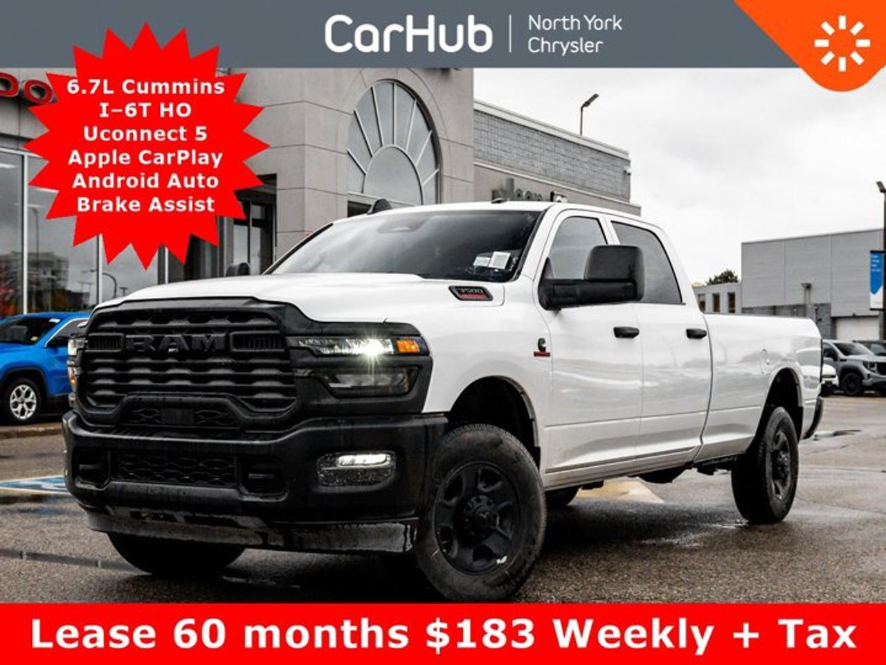 2025 RAM 3500 Tradesman 4x4 Crew Cab 8' Box 6.7L Cummins I6T HO Uconnect 5 Photo0