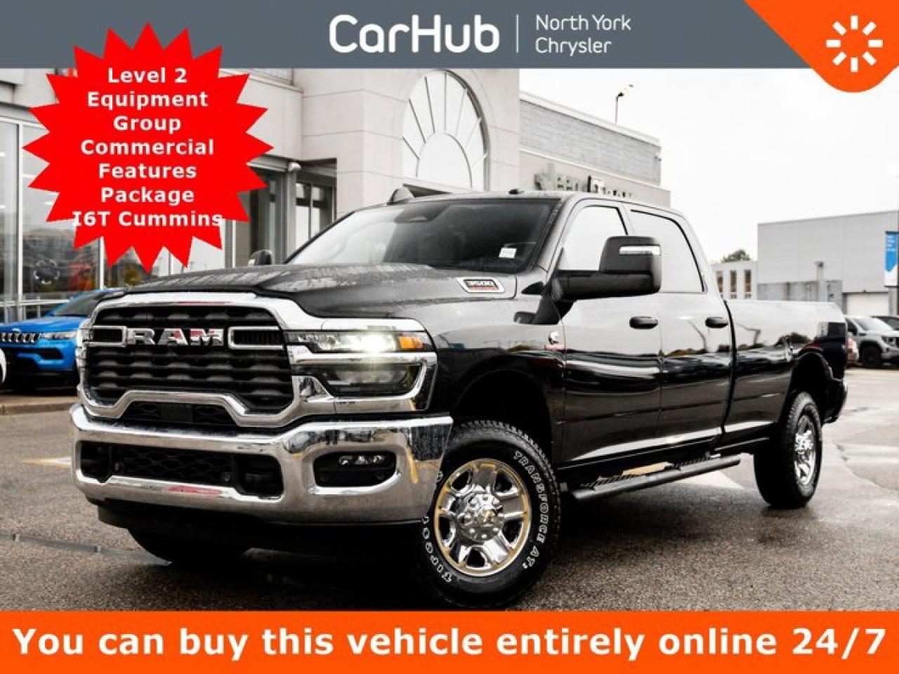 Used 2025 RAM 3500 Tradesman 4x4 Crew Cab 8' Box Level 2 Equipment Group Commercial Features Package for sale in Thornhill, ON