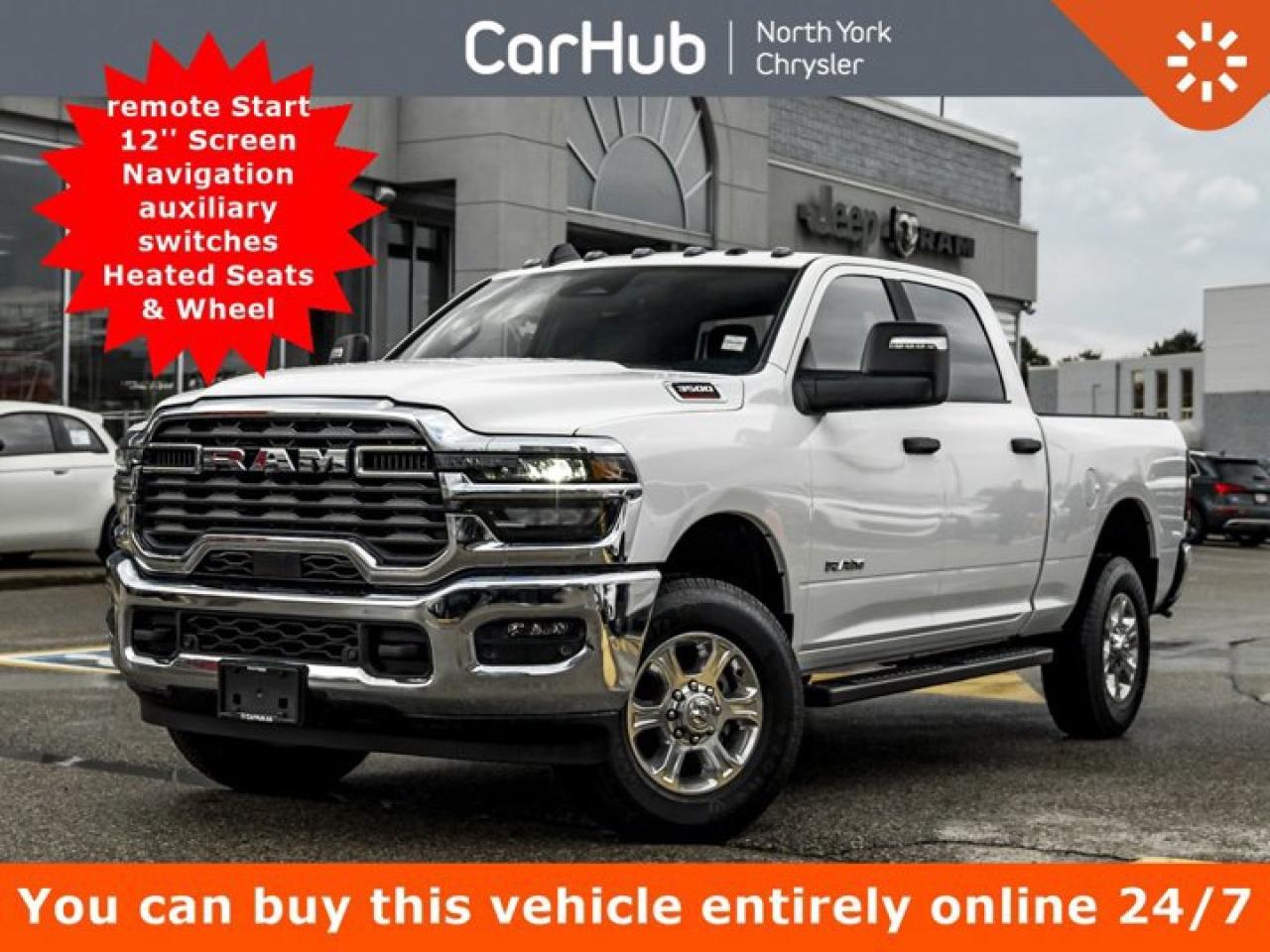 2025 RAM 3500 Big Horn 4x4 Crew Cab 6'4" Box Alpine Audio Navi 12'' Screen auxiliary switches Photo0