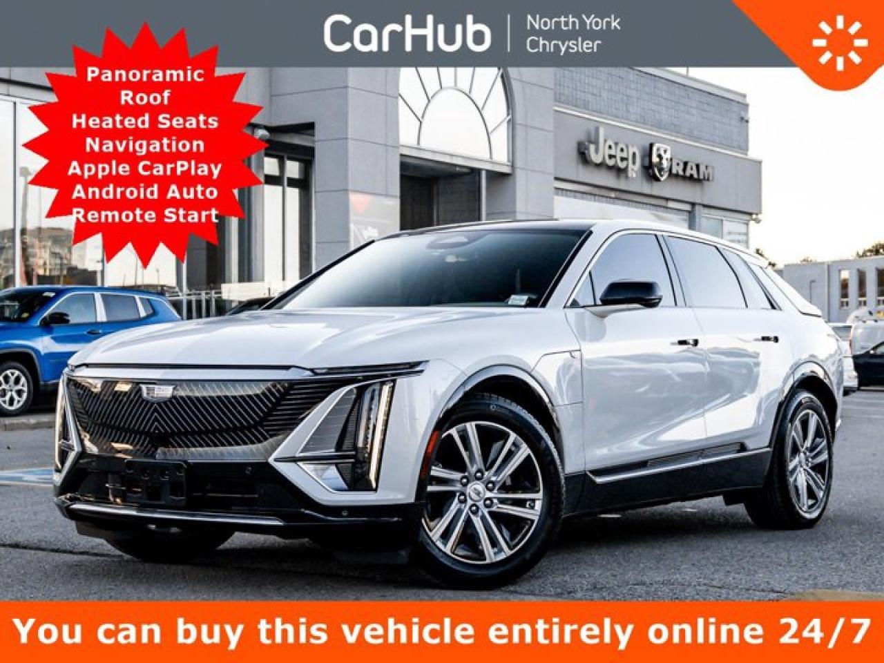 2024 Cadillac LYRIQ Tech Panoroof Heated Seats Navi Apple CarPlay Android Auto Remote Start Photo0