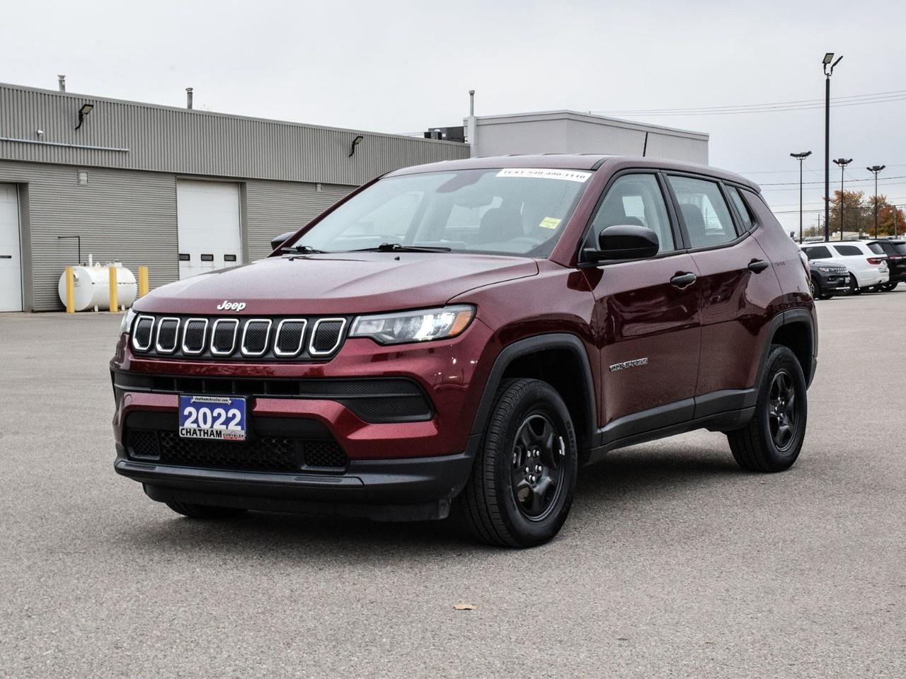 Used 2022 Jeep Compass sport 4x4 for sale in Chatham, ON