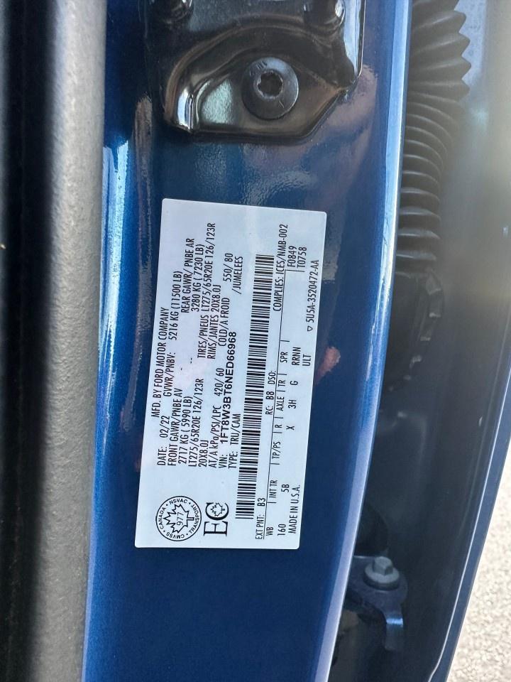 2022 Ford F-350 Super Duty SRW LARIAT 4WD SuperCab 6.75' Box Photo