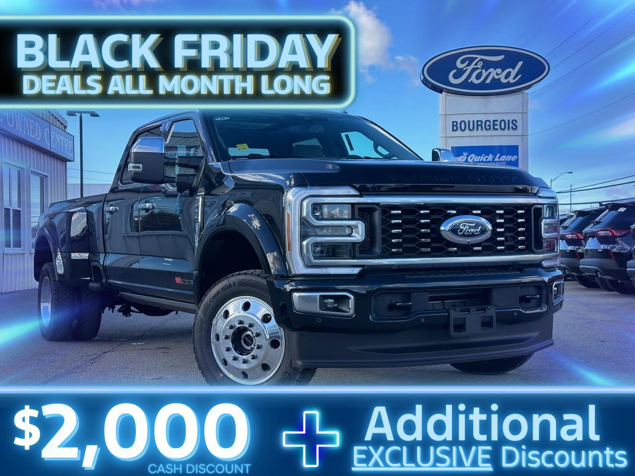 New 2026 Ford F-450 Super Duty DRW PLATINUM 4WD CREW CAB 8' BOX for sale in Midland, ON