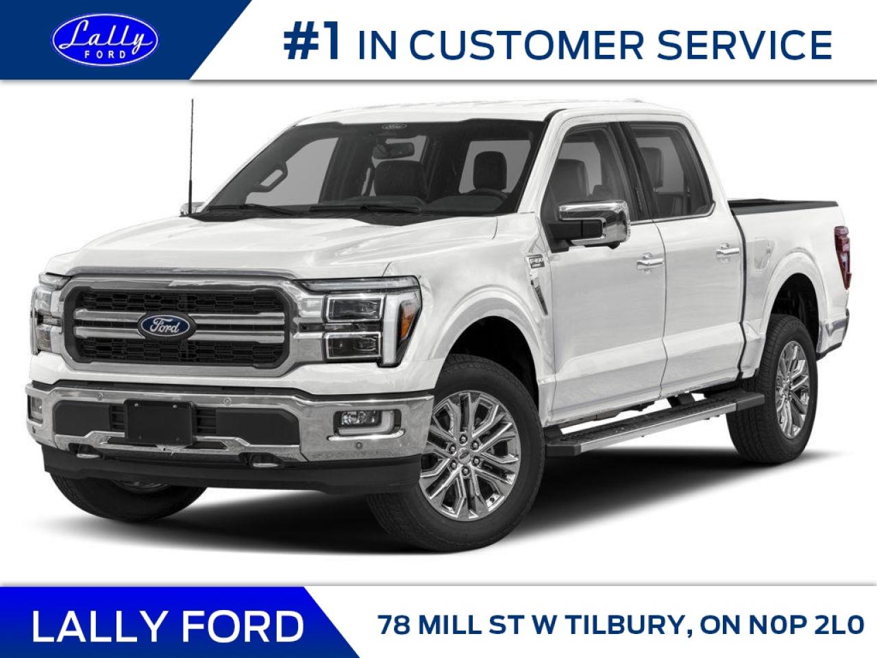 New 2025 Ford F-150 Lariat for sale in Tilbury, ON