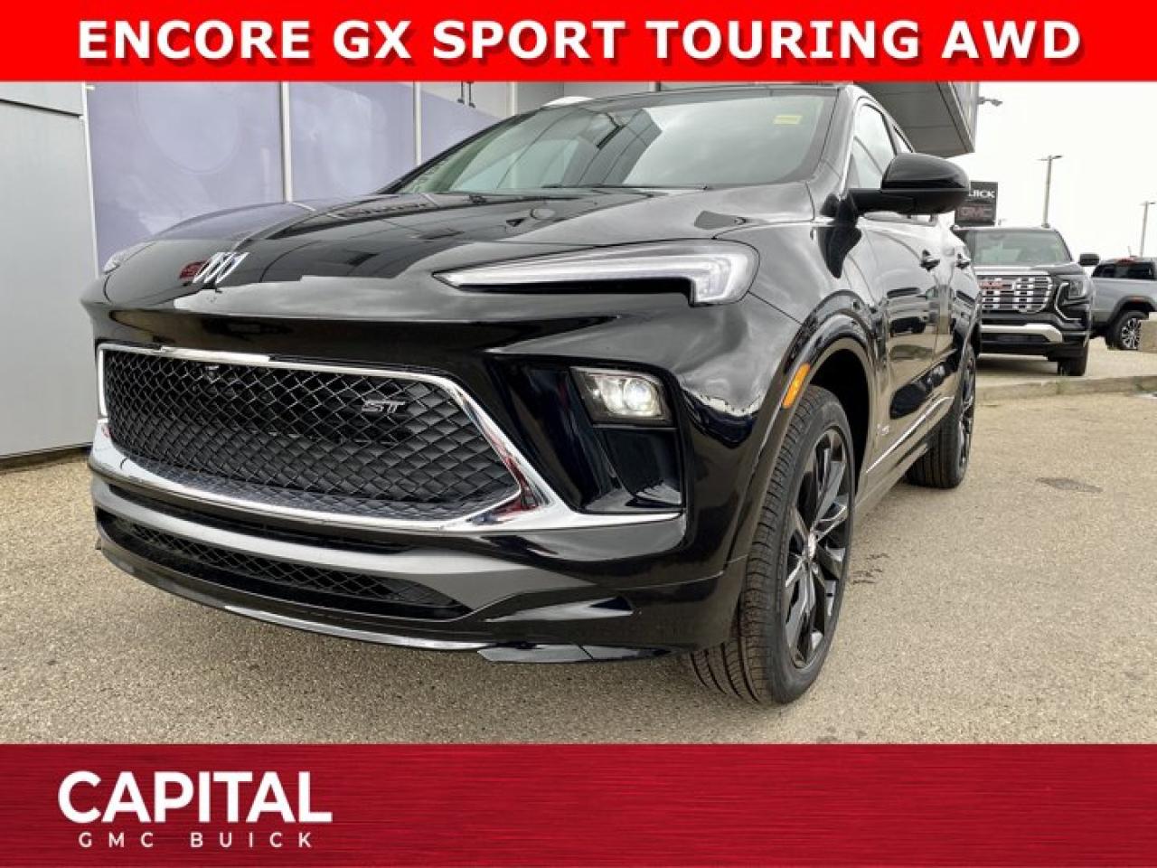 Check out this 2026 Buick Encore GX Sport Touring... Equipped with Advanced Technology Package, Experience Buick Package, Heated Steering, Heated Seats, 360 CAM, Power Moonroof, Wireless Charging, Remote Start and so much more!Ask for the Internet Department for more information or book your test drive today! Text 825-445-0521 for fast answers at your fingertips!AMVIC Licensed Dealer - Licence Number B1044900Disclaimer: All prices are plus taxes and include all cash credits and loyalties. See dealer for details. AMVIC Licensed Dealer # B1044900