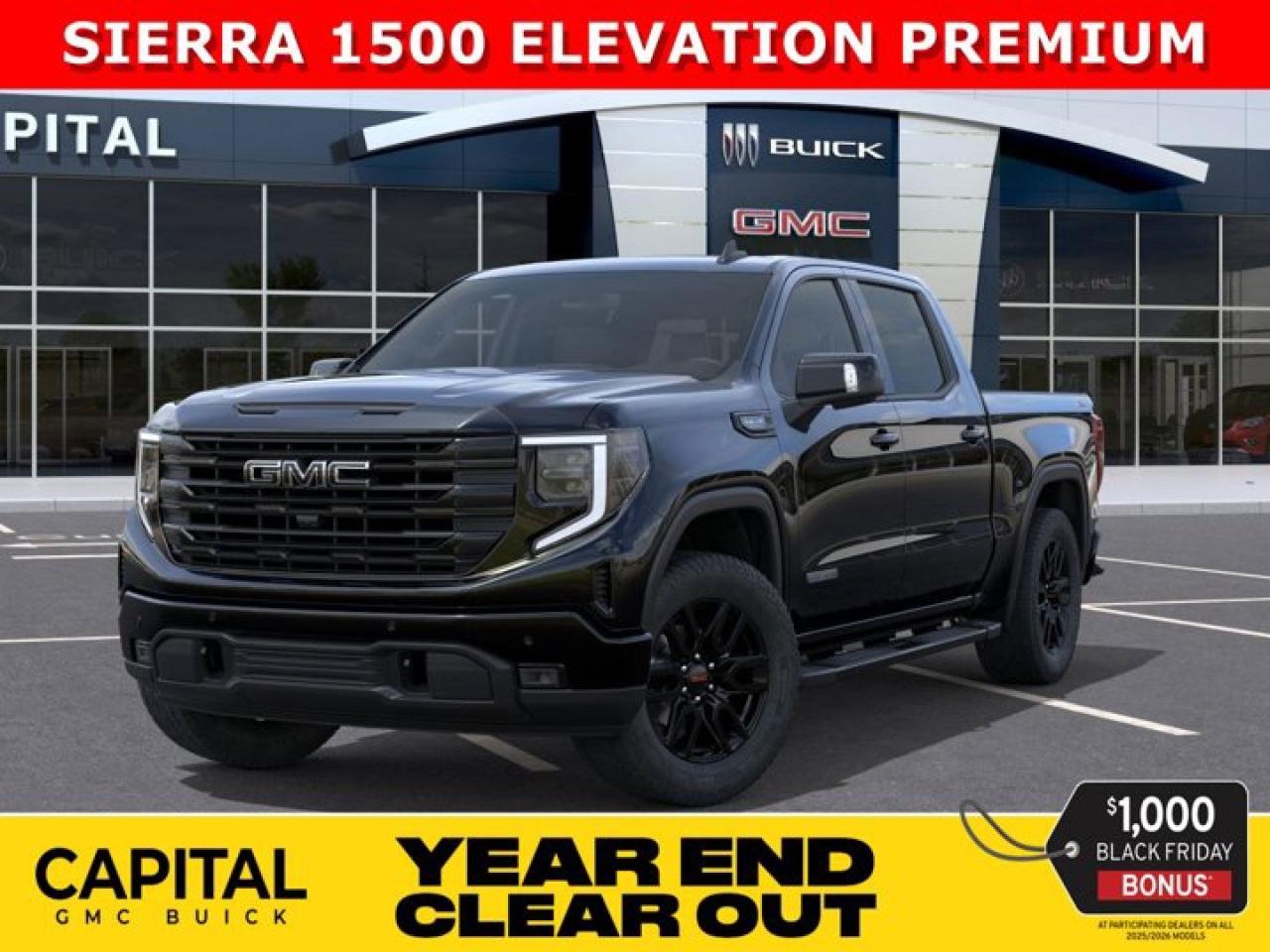 New 2026 GMC Sierra 1500 Crew Cab Elevation for sale in Edmonton, AB