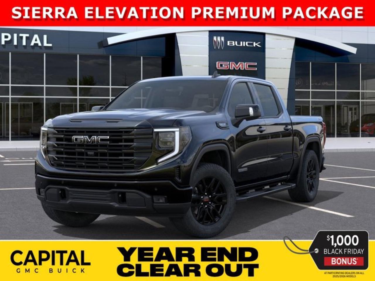 New 2026 GMC Sierra 1500 Crew Cab Elevation for sale in Edmonton, AB