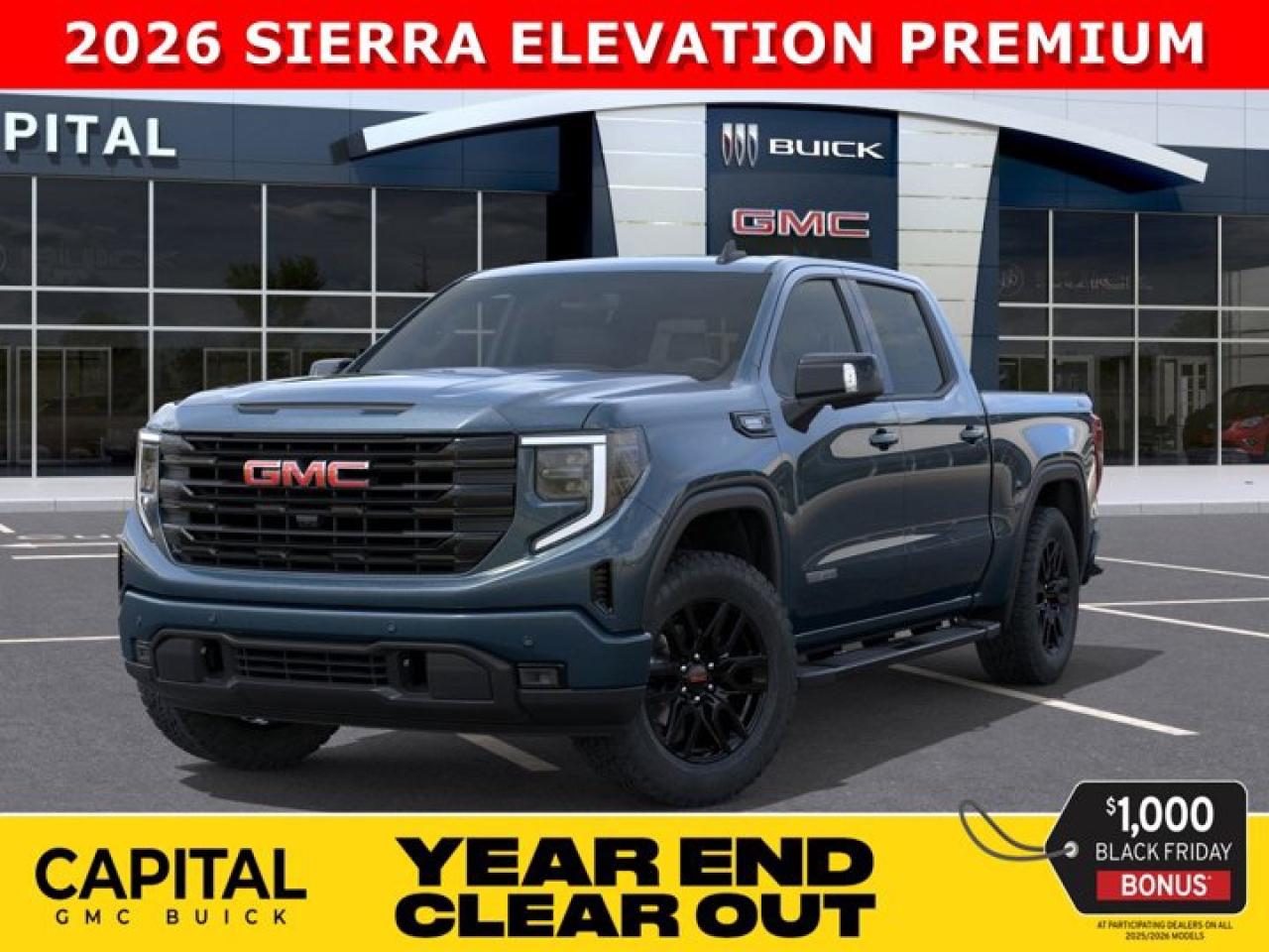 New 2026 GMC Sierra 1500 Crew Cab Elevation for sale in Edmonton, AB