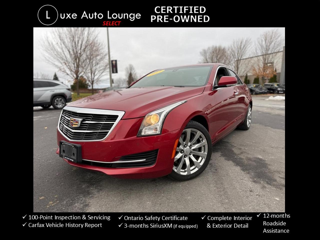 2017 Cadillac ATS Luxury AWD | GORGEOUS INTERIOR!