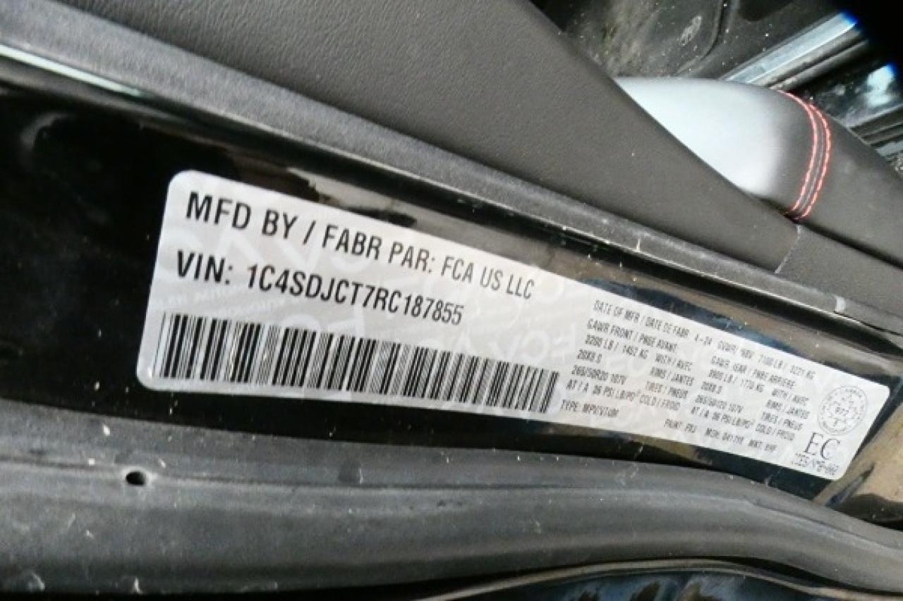 2024 Dodge Durango R/T Plus AWD w/H&C L, Htd wheel, S/R, NAV, BUC - Photo #23