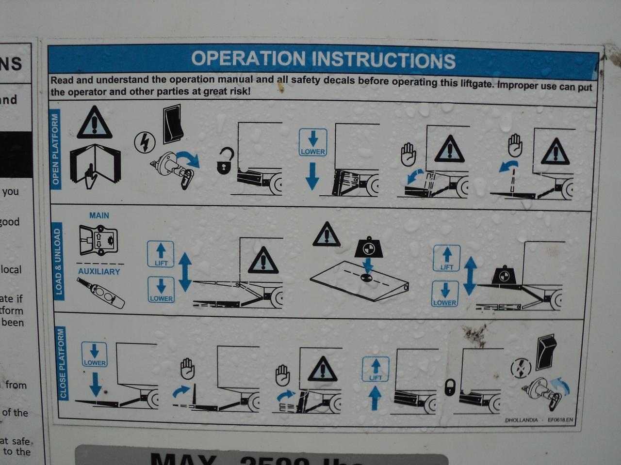 2024 Ford E-Series Cutaway E-450 CubeVan 7.3L8cylGas DRW 176"WB 2500lbs Lift - Photo #28