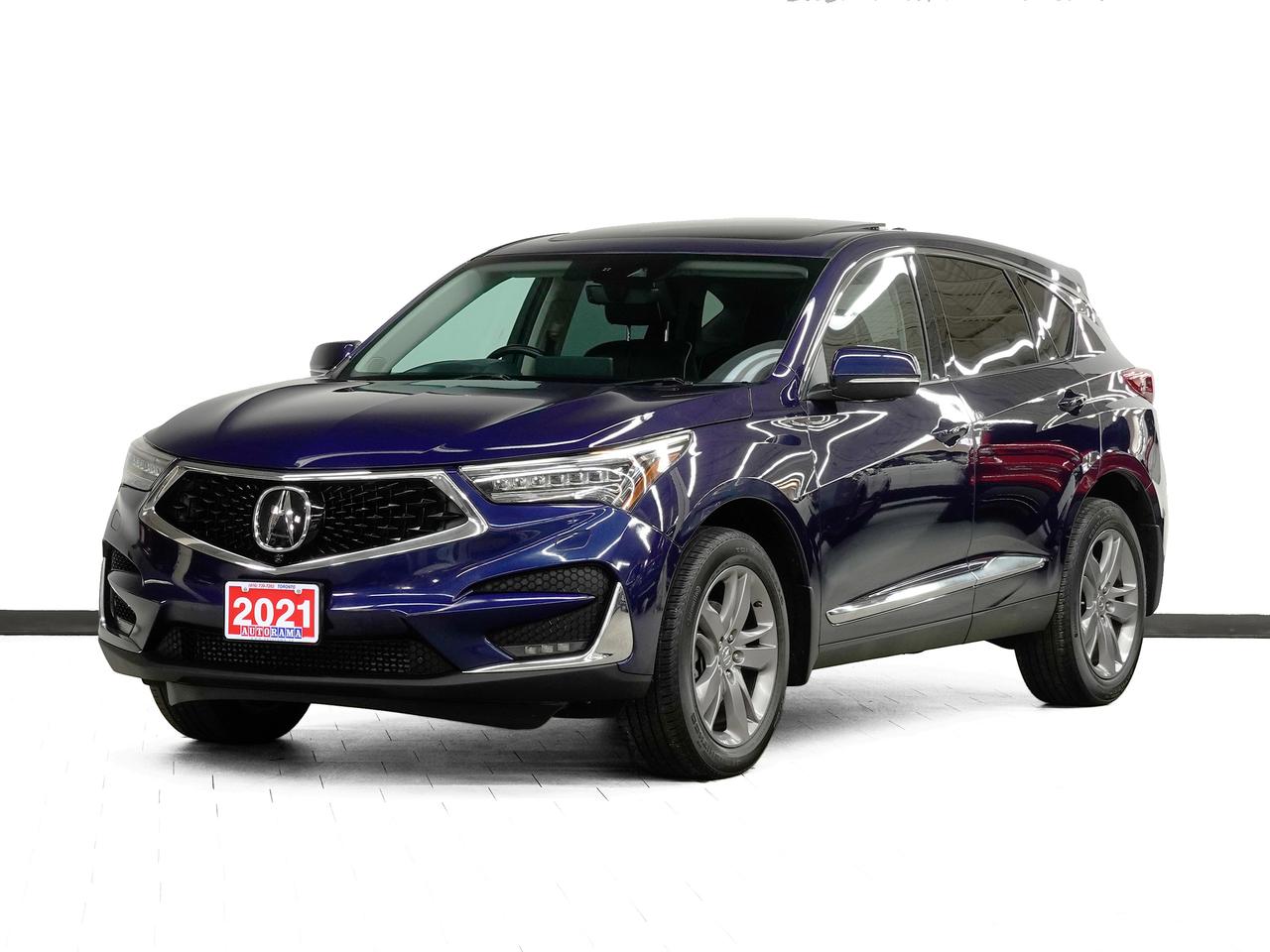 2021 Acura RDX PLAT. ELITE AWD | Nav | Leather | Sunroof | BSM