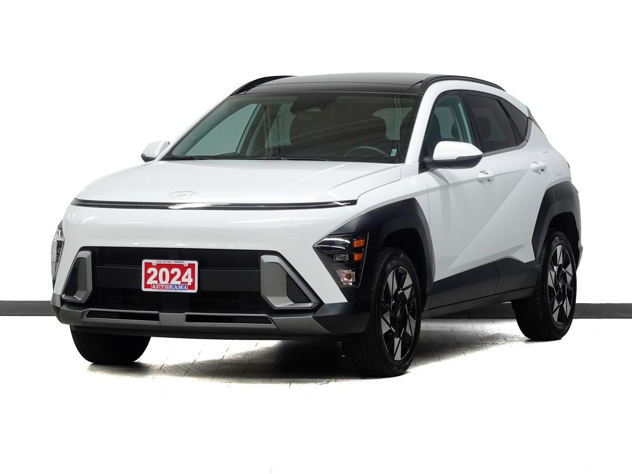 2024 Hyundai KONA PREFERRED | Trend Pkg | AWD | Leather | Pano roof