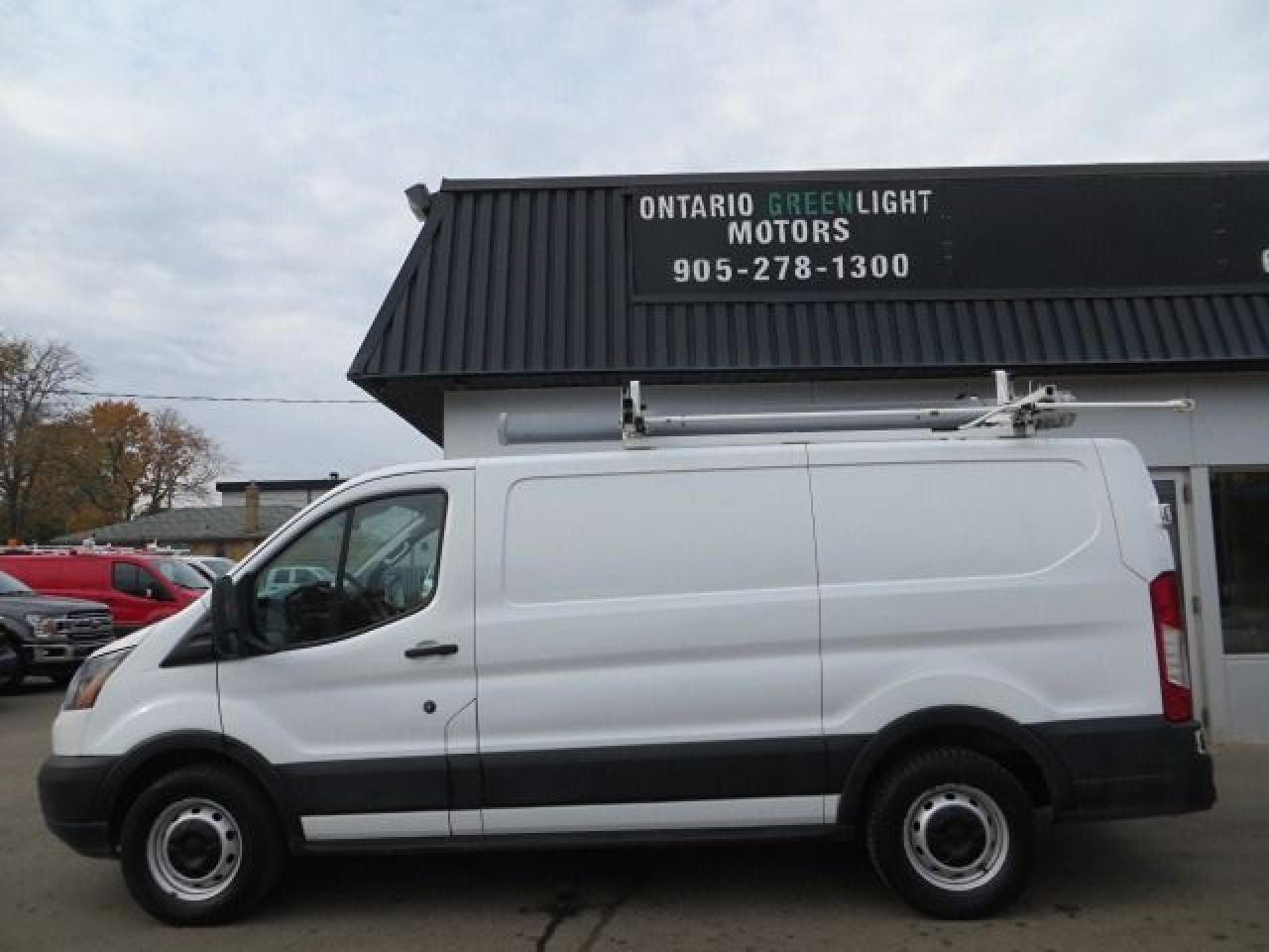2019 Ford Transit 250 CERTIFIED, 3.7L, ONLY 112K, SHELVES, ladder racks,