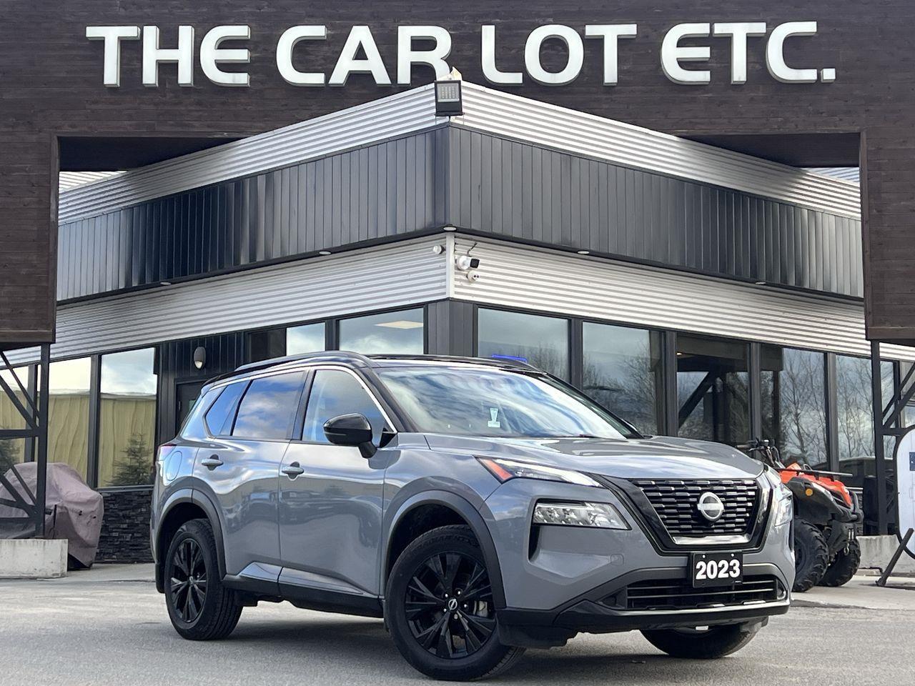 Used 2023 Nissan Rogue SV Midnight Edition AWD, LEATHER HEATED SEATS, MOONROOF, SIRIUS XM, BACK UP CAM!! for sale in Sudbury, ON