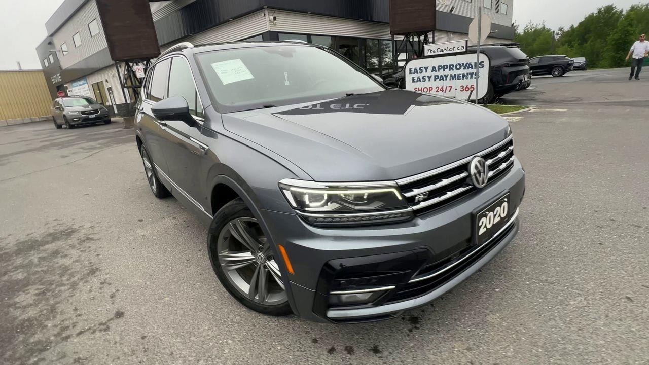 2020 Volkswagen Tiguan Highline AWD, HEATED LEATHER SEATS, MOONROOF, NAV, SIRIUS XM, POWER LIFTGATE, CRUISE CONTROL, BACK UP CAM!! Photo