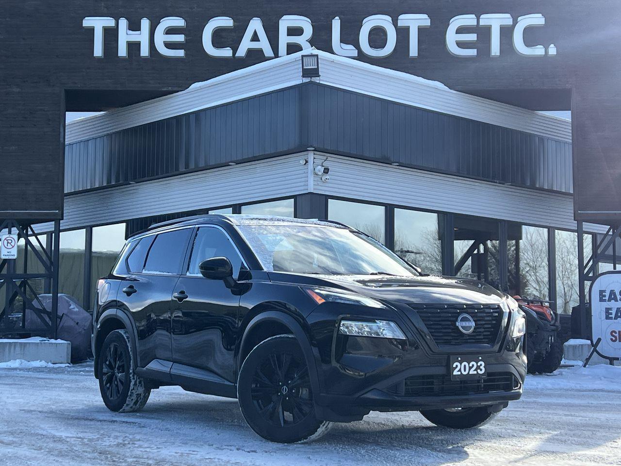 2023 Nissan Rogue SV Midnight Edition AWD, MOONROOF, HEATED LEATHER SEATS, MOONROOF, SIRIUS XM, REMOTE START, POWER LIFTGATE, BACK UP CAM! Photo0