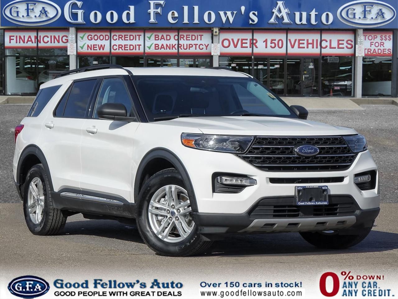 2022 Ford Explorer XLT MODEL, ECOBOOST, AWD, 6 PASSENGER, LEATHER SEA Photo0