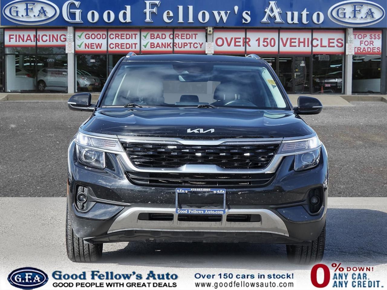 2022 Kia Seltos EX MODEL, AWD, LEATHER SEATS, SUNROOF, REARVIEW CA - Photo #2