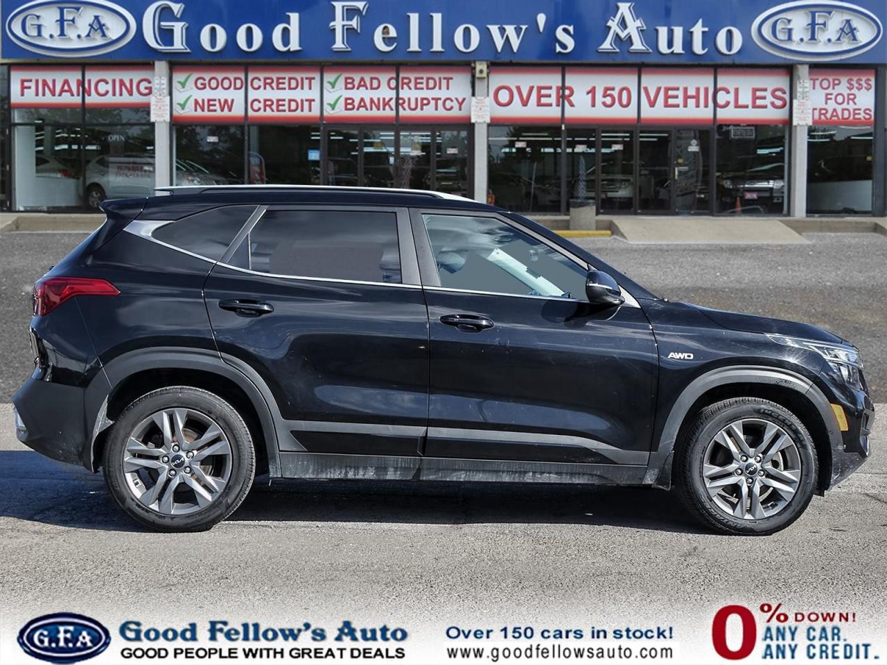 2022 Kia Seltos EX MODEL, AWD, LEATHER SEATS, SUNROOF, REARVIEW CA - Photo #3