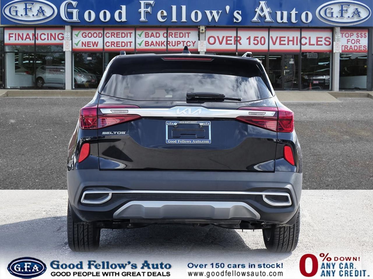 2022 Kia Seltos EX MODEL, AWD, LEATHER SEATS, SUNROOF, REARVIEW CA - Photo #4