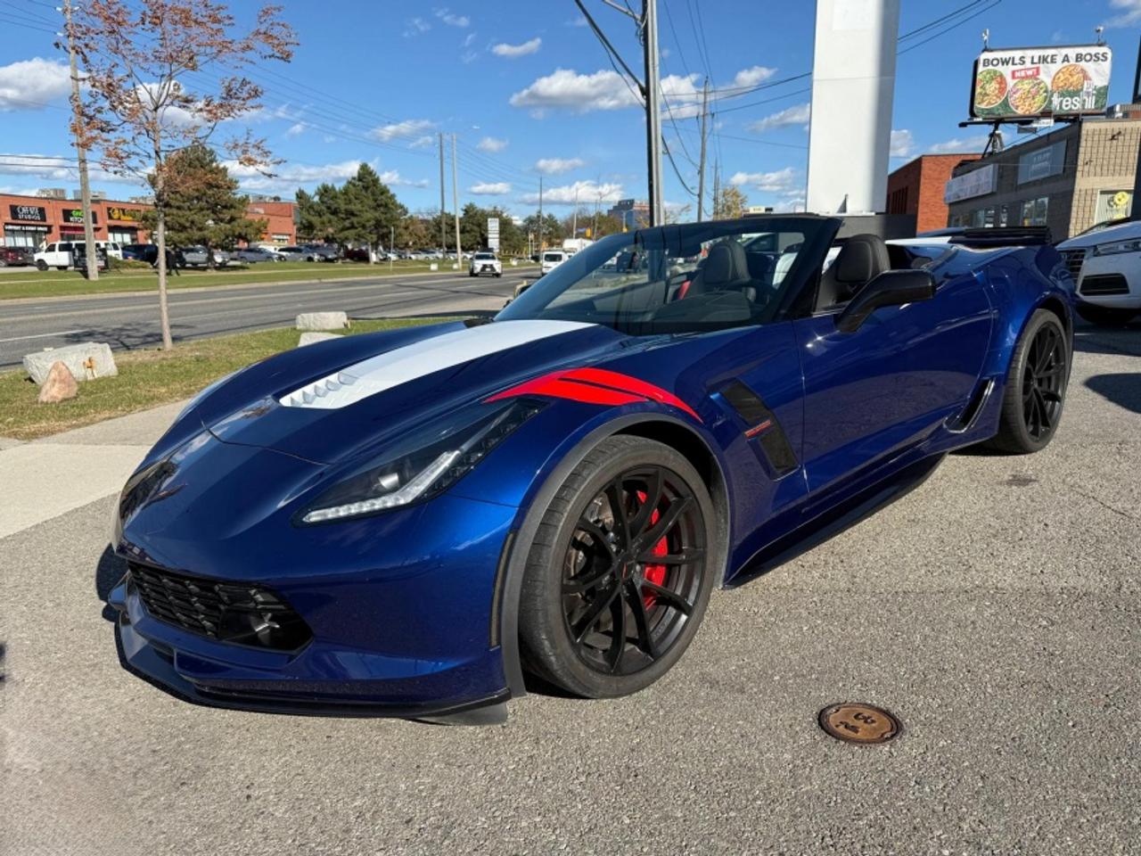 2017 Chevrolet Corvette GRAND SPORT 2LT/ CONVERTIBLE/ MANUAL/ 1OWNER/SERVI