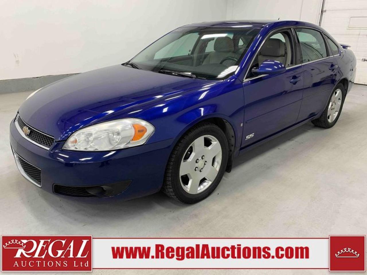 Used 2007 Chevrolet Impala SS for sale in Calgary, AB